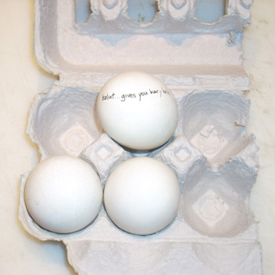 balut in egg carton