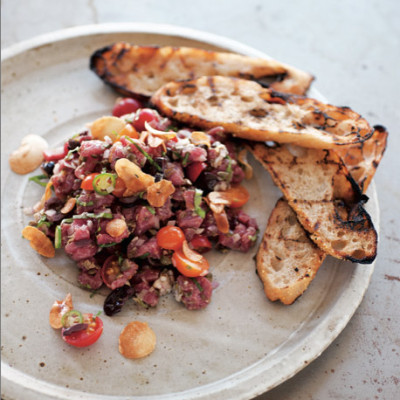 Beef Heart Tartare